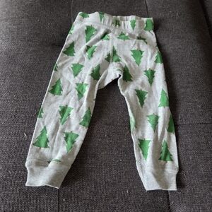 Hanna Andersson Gray and Green Tree Leggings